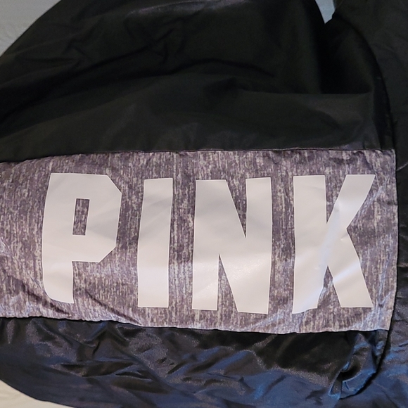 Pink by Victoria's Secret quarter zip windbreaker. Size XS/S - Picture 5 of 7